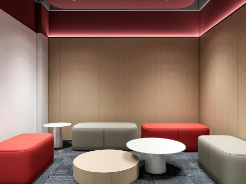 R&eacute;ception 4 Modèle 3D