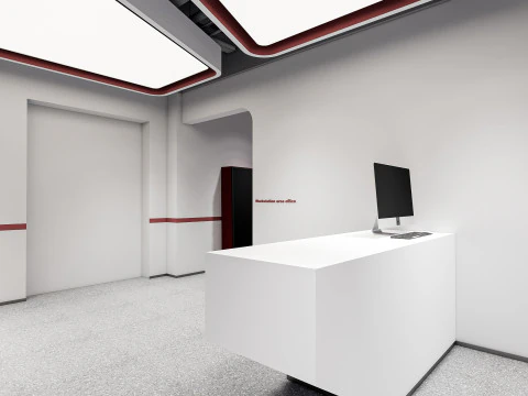 R&eacute;ception 4 Modèle 3D