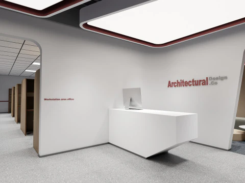 R&eacute;ception 4 Modèle 3D