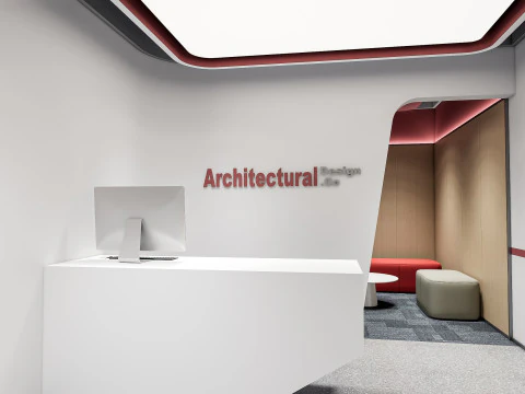 R&eacute;ception 4 Modèle 3D