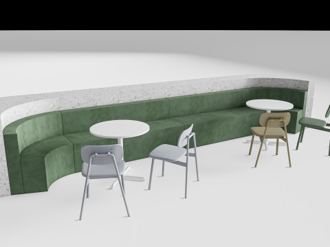 Restaurant seating sofa 3 Modelo 3D