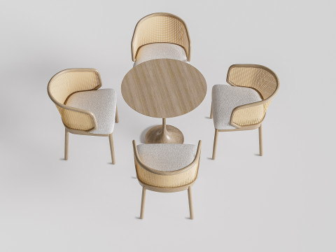 Restaurant seating sofa 8 3D 模型