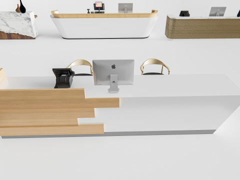 Supermarket Shop Store Elements checkout 6 3D Модель