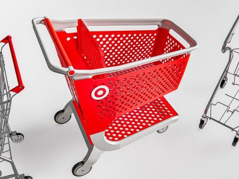 Supermarket Shop Store Elements checkout 8 Modelo 3D