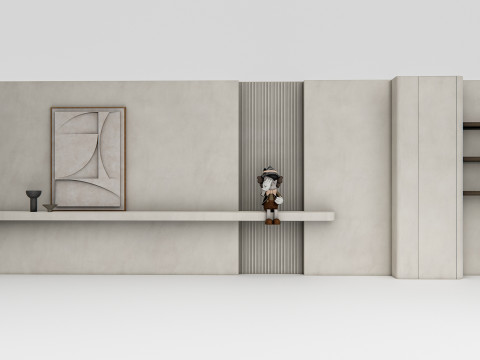 Interior Wall Panel 1 Modello 3D