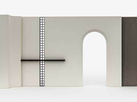 Interior Wall Panel 1 Modello 3D