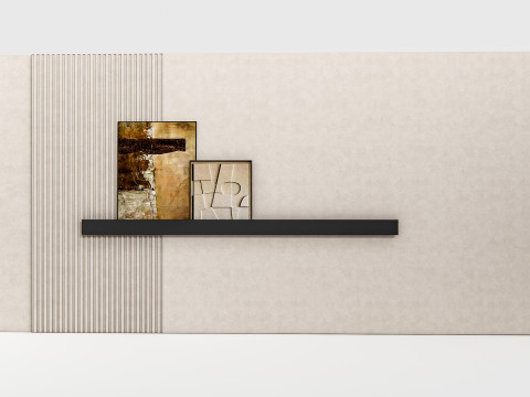 Interior Wall Panel 1 Modello 3D