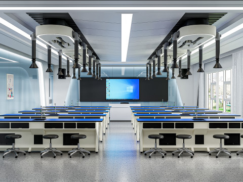 Hospital Anatomy training room 3D-Modell