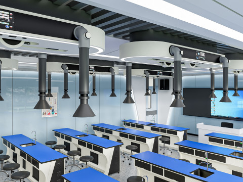 Hospital Anatomy training room 3D-Modell