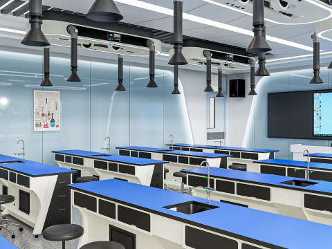 Hospital Anatomy training room 3D-Modell