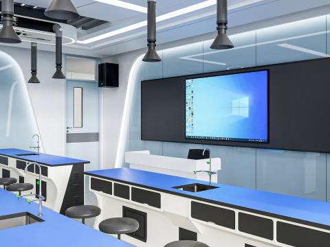 Hospital Anatomy training room 3D-Modell