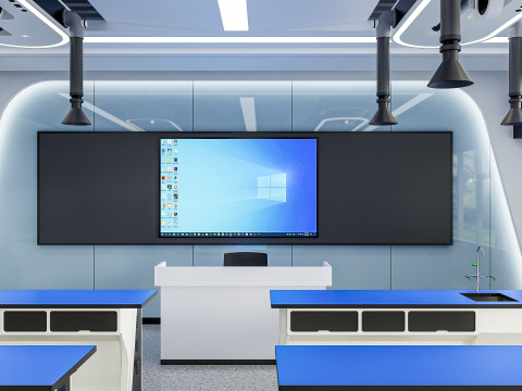 Hospital Anatomy training room 3D-Modell