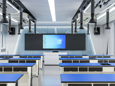 Hospital Anatomy training room 3D-Modell