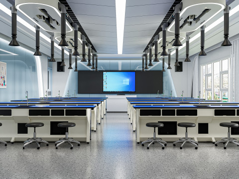 Hospital Anatomy training room 3D-Modell