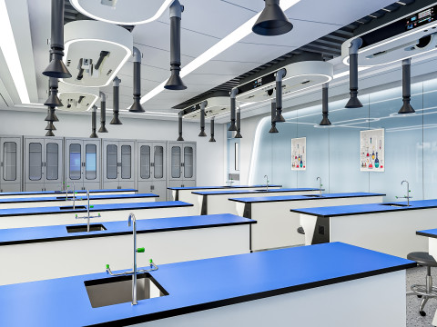 Hospital Anatomy training room 3D-Modell