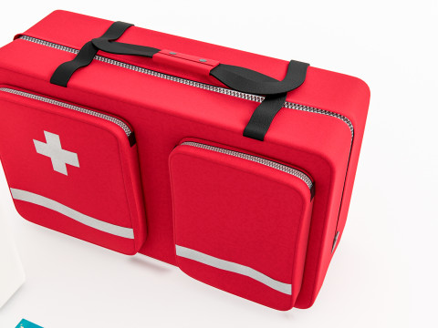 Hospital First Aid Kit 3Dモデル