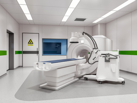 Hospital CT SCAN Modelo 3D