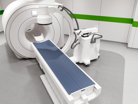 Hospital CT SCAN Modèle 3D