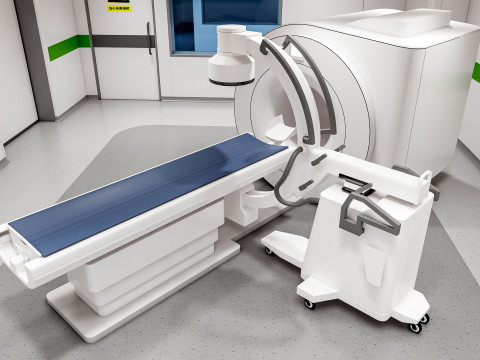 Hospital CT SCAN Modèle 3D
