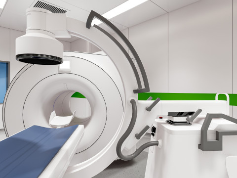 Hospital CT SCAN Modèle 3D