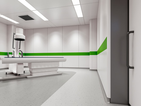 Hospital CT SCAN Modèle 3D