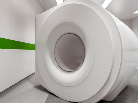 Hospital CT SCAN Modèle 3D