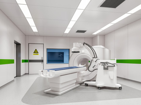 Hospital CT SCAN Modèle 3D