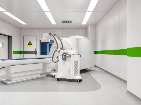 Hospital CT SCAN Modèle 3D