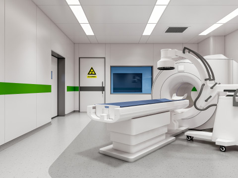 Hospital CT SCAN Modèle 3D