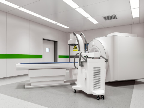 Hospital CT SCAN Modèle 3D