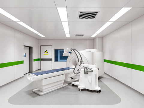 Hospital CT SCAN Modèle 3D