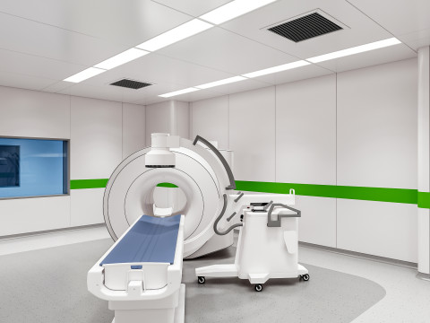 Hospital CT SCAN Modèle 3D