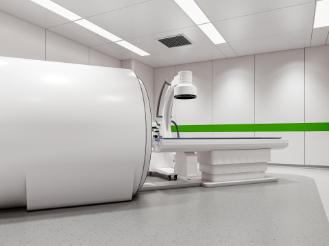 Hospital CT SCAN Modèle 3D