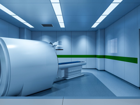 Hospital CT SCAN Modèle 3D