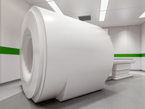 Hospital CT SCAN Modèle 3D