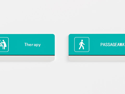 Hospital department signs 0 3D Model