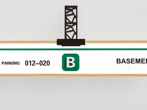 Hospital department signs 1 3D Модель