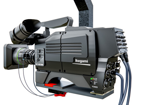 Cinematic crane camera 3D 模型