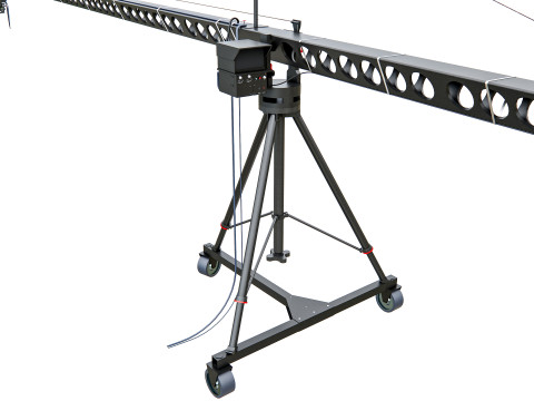 Cinematic crane camera 3D 模型
