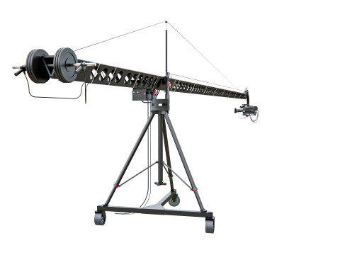 Cinematic crane camera 3D 模型
