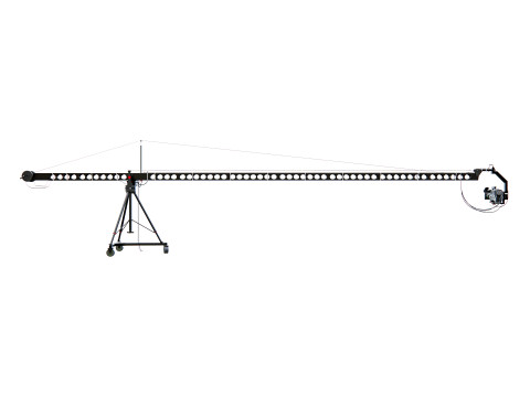 Cinematic crane camera 3D 模型