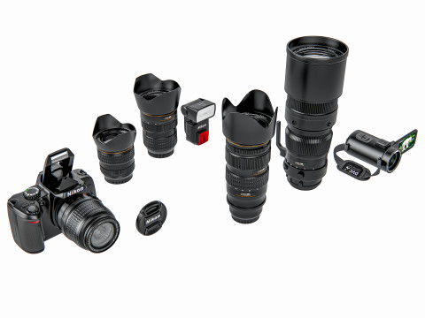 Dslr camera kit Modelo 3D