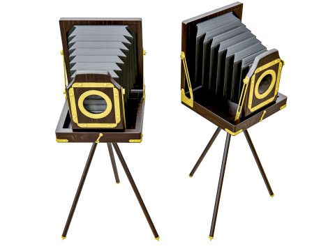 Old fashioned camera 3D Model