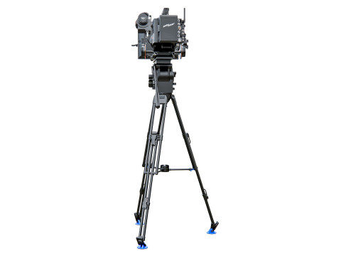 Modern Movie camera with tripod 3D Модель