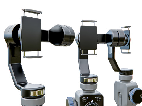 Mobile phone tablet journalist camera stand 3Dモデル