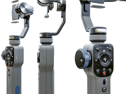 Mobile phone tablet journalist camera stand 3Dモデル
