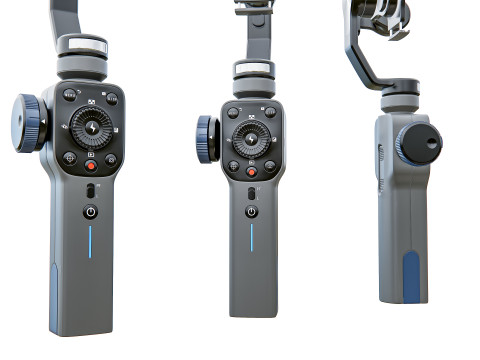 Mobile phone tablet journalist camera stand 3Dモデル