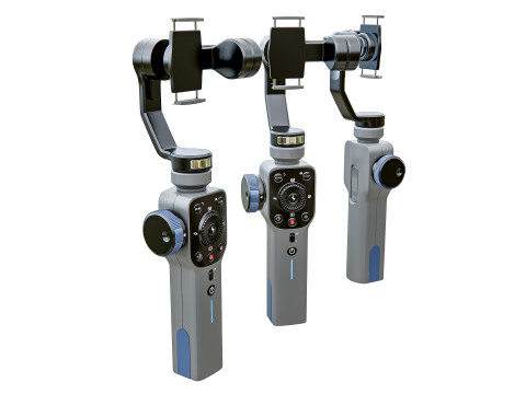 Mobile phone tablet journalist camera stand 3Dモデル