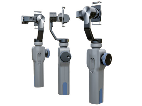 Mobile phone tablet journalist camera stand 3Dモデル