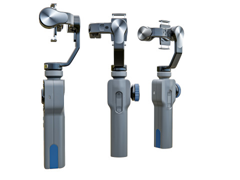 Mobile phone tablet journalist camera stand 3Dモデル